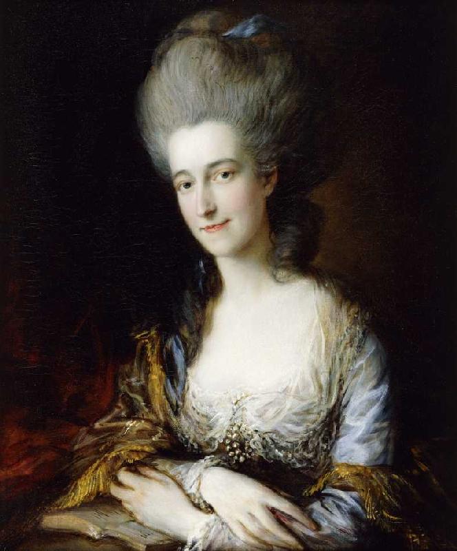 Porträt von Lady Dorothea Eden. a Thomas Gainsborough