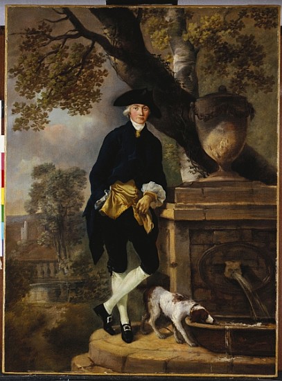 Portrait of a Gentleman a Thomas Gainsborough