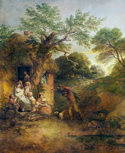 The Woodcutter's House a Thomas Gainsborough