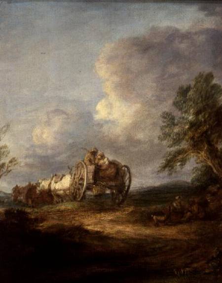The Wagon a Thomas Gainsborough