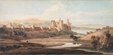Conway Castle a Thomas Girtin
