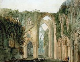 Interior of Tintern Abbey