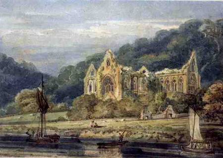 Tintern Abbey a Thomas Girtin