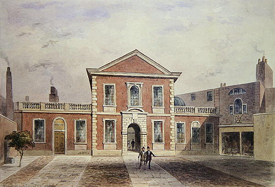 Barber Surgeons Hall a Thomas Hosmer Shepherd