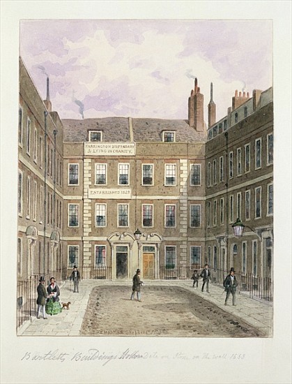 Bartlett''s Buildings, Holborn a Thomas Hosmer Shepherd