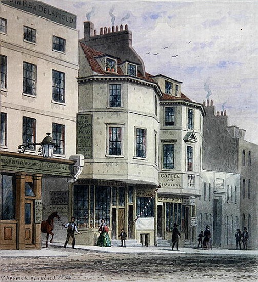 The Boars Head Inn, King Street, Westminster a Thomas Hosmer Shepherd