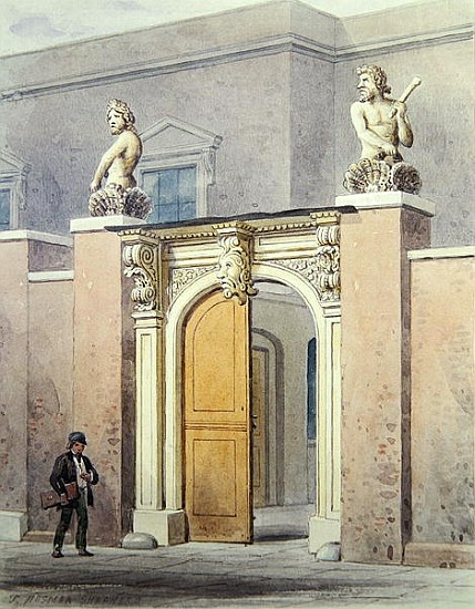 The Entrance to Joiners'' Hall a Thomas Hosmer Shepherd