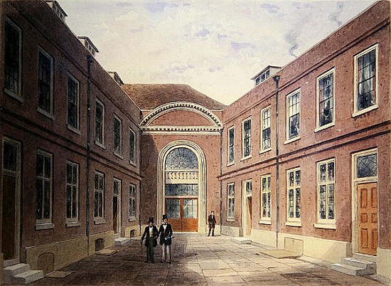 The Inner Court of Girdlers Hall Basinghall Street a Thomas Hosmer Shepherd