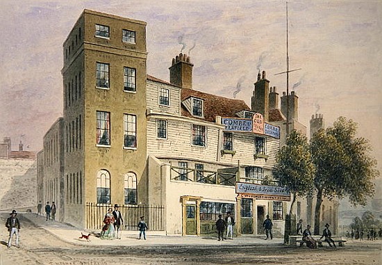 The Old George on Tower Hill a Thomas Hosmer Shepherd