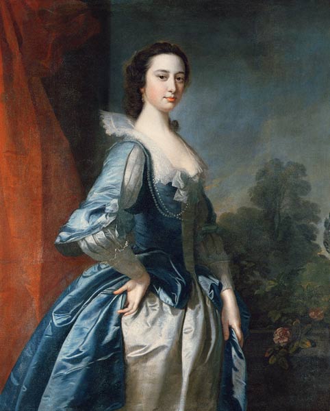 Portrait of a Lady a Thomas Hudson