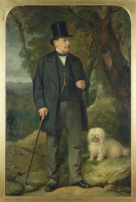 John Newton Mappin (1800-84) a Thomas Jones Barker