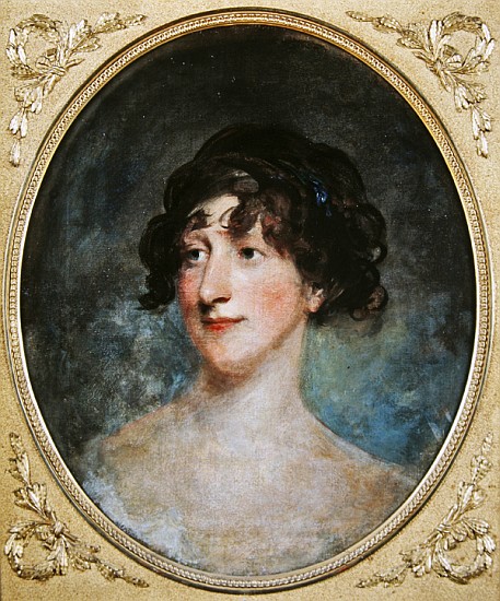 Head of the woman a Thomas Lawrence