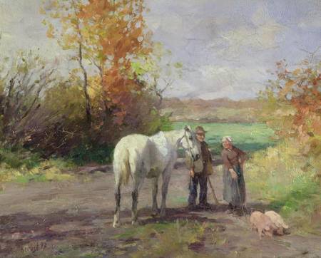 Encounter on the Way to the Field a Thomas Ludwig Herbst