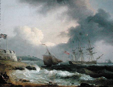 Off the Squadron, Cowes a Thomas Luny