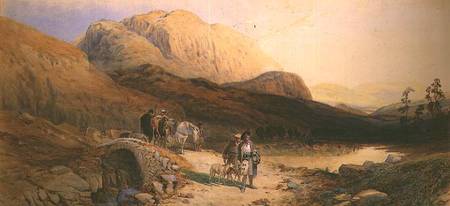 Returning from the Hill a Thomas Miles Richardson il vecchio