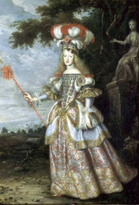 Empress Margaret Theresa (1651-73), 1st wife of Emperor Leopold I (1640-1705) of Austria, dressed as a Thomas of Ypres