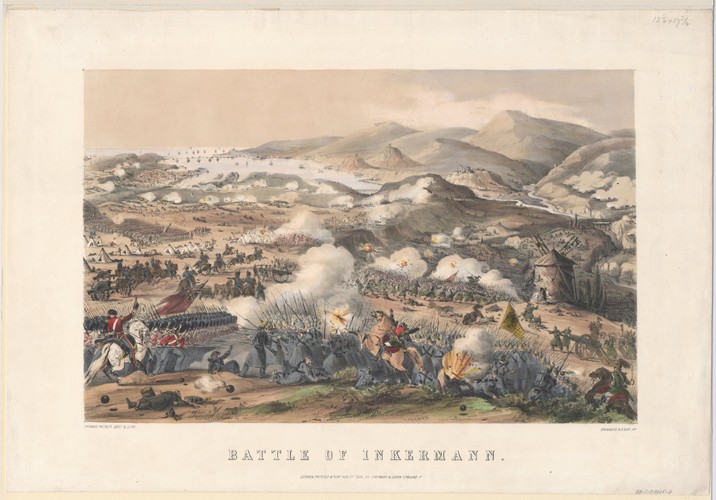 The Battle of Inkerman on November 5, 1854 a Thomas Packer