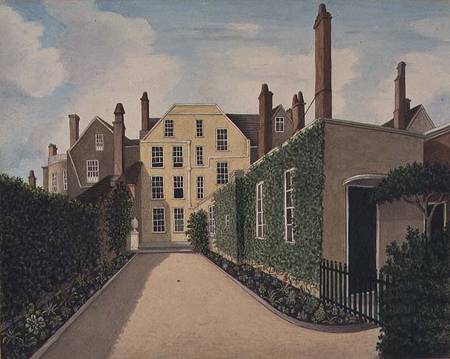St. James' Square Bristol: View of the main house a Thomas Pole