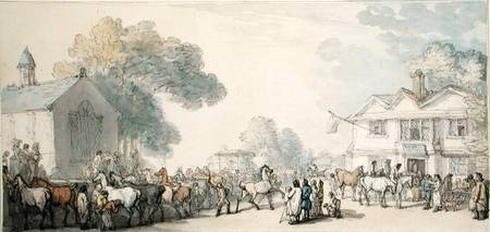 Horse Fair, Southampton  & a Thomas Rowlandson