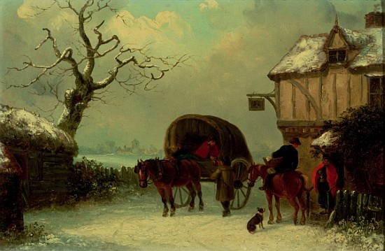 A Wayside Rest - Stopping at the Inn a Thomas Smythe