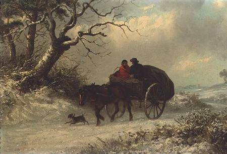 Going to Market in Winter a Thomas Smythe