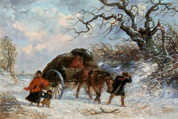 The Carriers Cart - Winter a Thomas Smythe