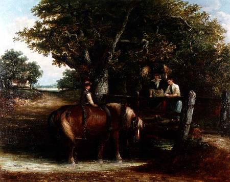 The Watering Place a Thomas Smythe