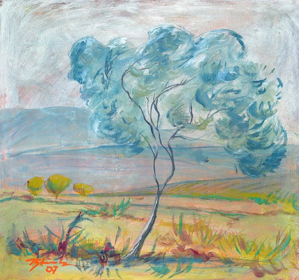 Baum in Landschaft 15072  a Thomas Steinmetz