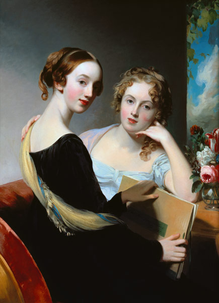 Portrait of the McEuen sisters a Thomas Sully