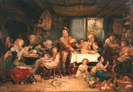 Living off the Fat of the Land, A Country Feast a Thomas Unwins