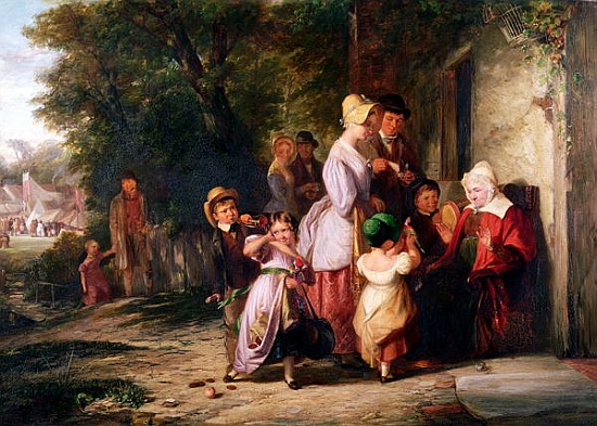 Returning from the Fair a Thomas Webster