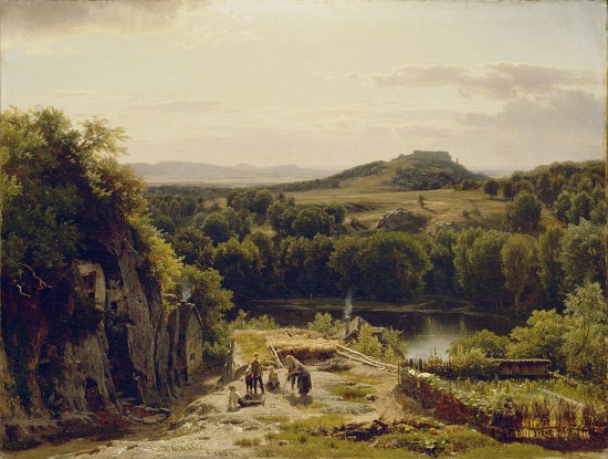 Landscape in the Harz Mountains a Thomas Worthington Whittredge
