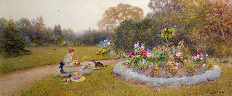 The Rose Garden a Thomas James Lloyd