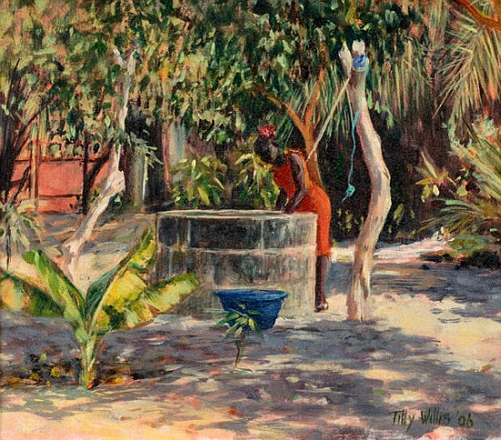 At The Well, 2006 (oil on canvas)  a Tilly  Willis