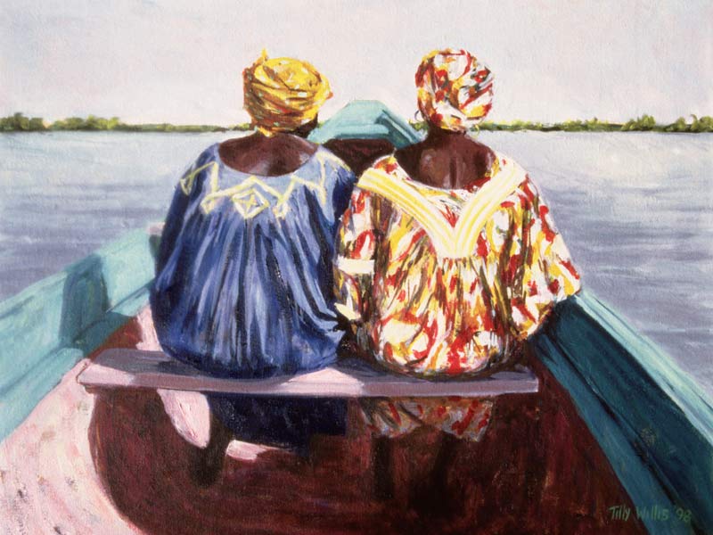 To the Island, 1998 (oil on canvas)  a Tilly  Willis
