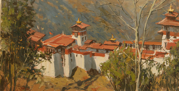 Trongsa Dzong a Tim  Scott Bolton