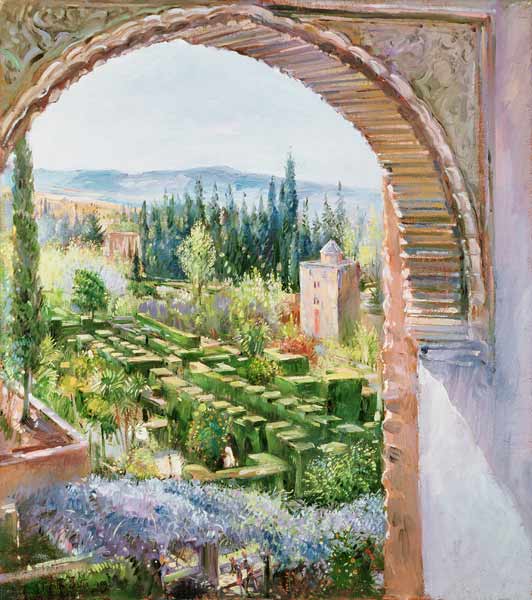 Alhambra Gardens  a Timothy  Easton