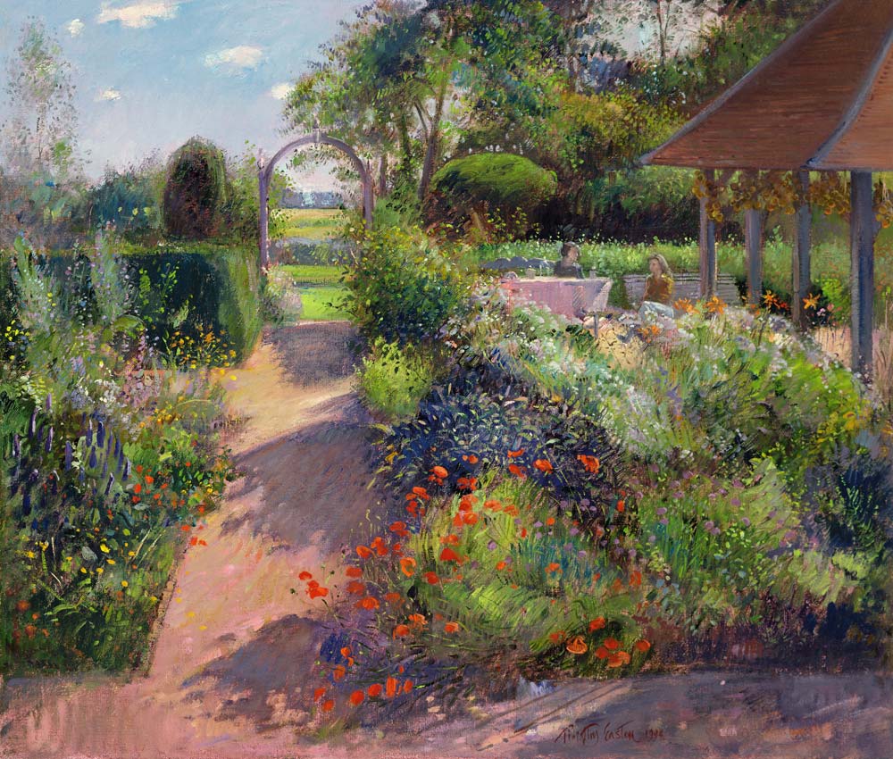 Morning Break in the Garden, 1994  a Timothy  Easton
