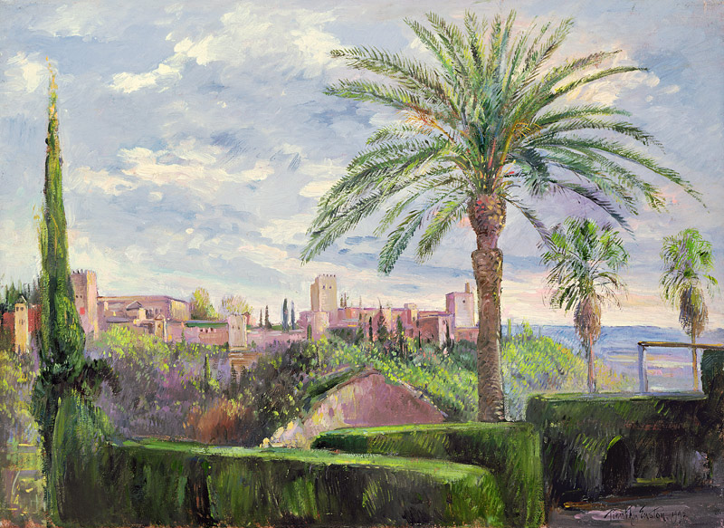 Towards the Alhambra  a Timothy  Easton