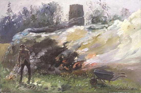 Autumn Bonfire, 1991  a Timothy  Easton