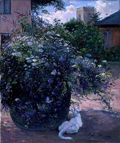 Bee Watching (oil on canvas)  a Timothy  Easton