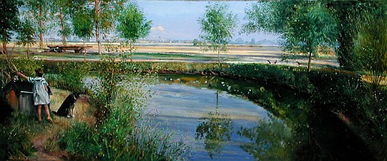 The Curving Moat a Timothy  Easton
