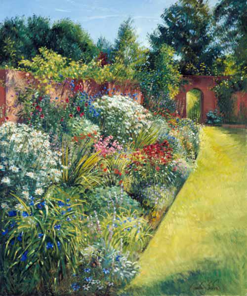 Path to the Secret Garden (oil on canvas) 