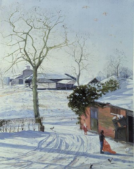 Winter Sheds  a Timothy  Easton