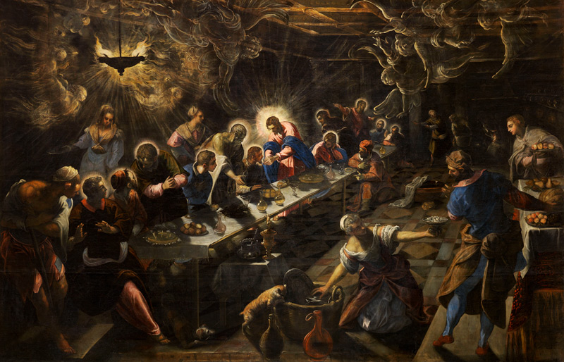 The last Holy Communion a Tintoretto (alias Jacopo Robusti)