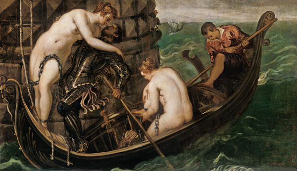 The rescue of the Arsinoë a Tintoretto (alias Jacopo Robusti)