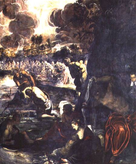 The Baptism of Christ a Tintoretto (alias Jacopo Robusti)