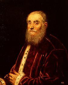 Portrait of a Venetian advocate. a Tintoretto (alias Jacopo Robusti)