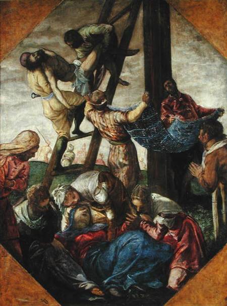 The Descent from the Cross a Tintoretto (alias Jacopo Robusti)