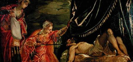 Judith and Holofernes a Tintoretto (alias Jacopo Robusti)
